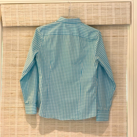 Lands’ End button front shirt. Size 10 - Picture 2 of 3